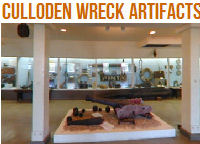 Marine Museum - Culloden Wreck Artifacts